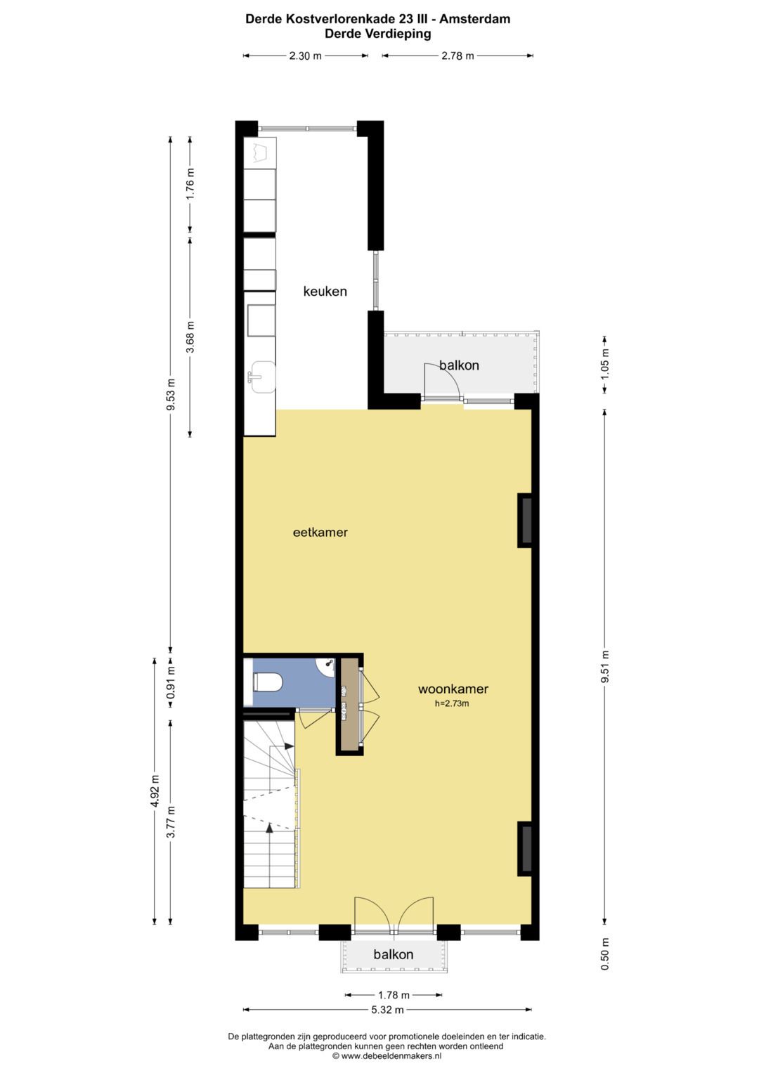 Foto 30 van Derde Kostverlorenkade 23-3