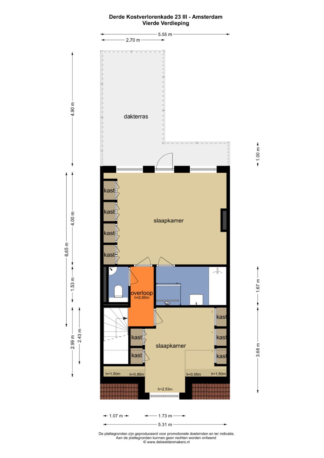 Foto 31 van Derde Kostverlorenkade 23-3