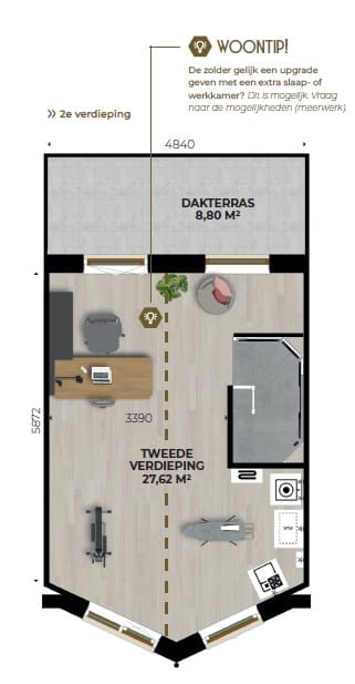 Foto 4 van Straatjeswoning (Bouwnr. 37)