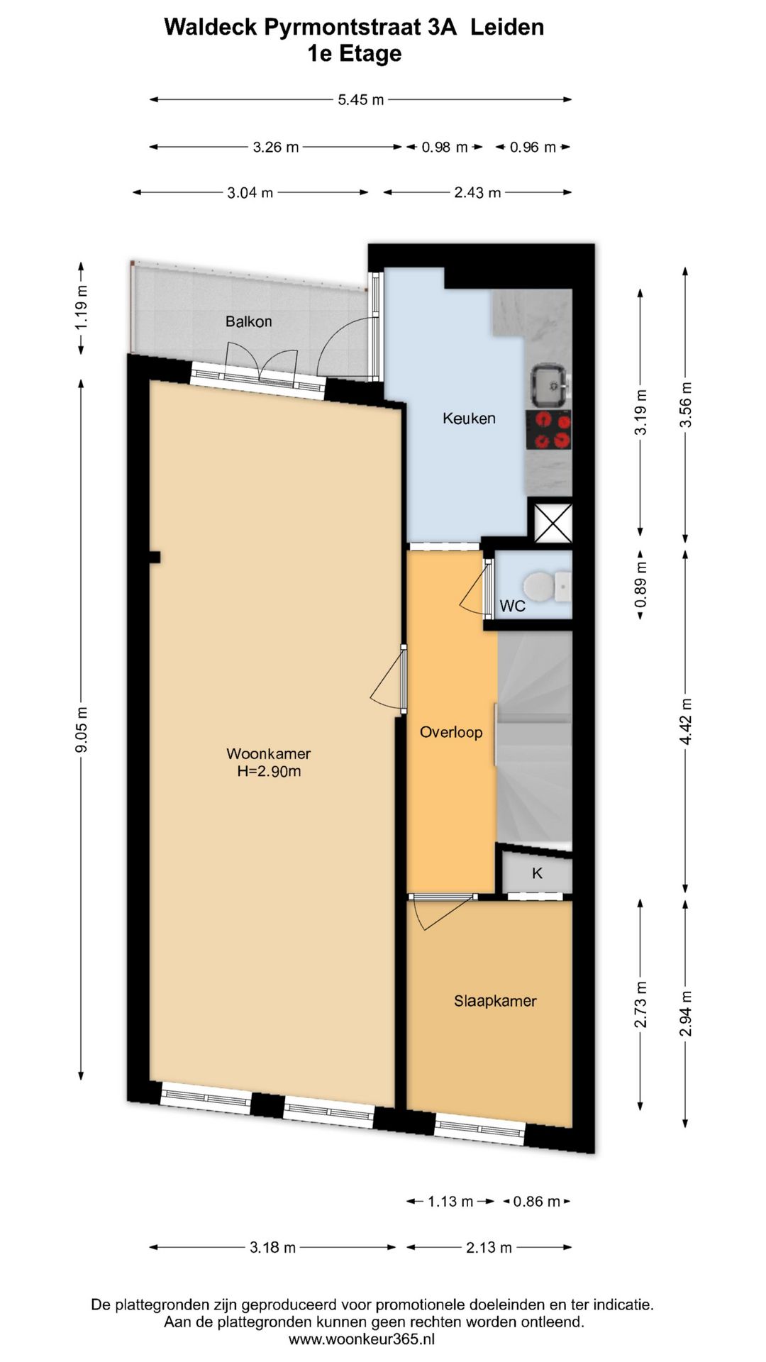 Foto 34 van Waldeck Pyrmontstraat 3-A