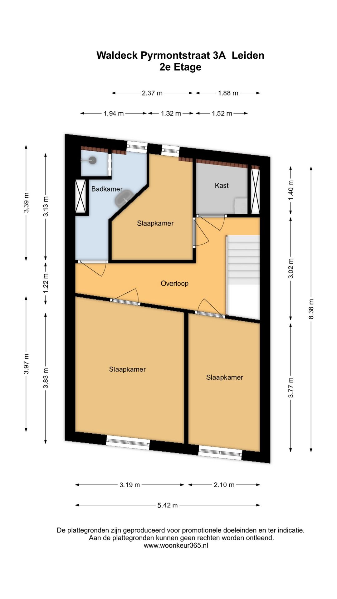 Foto 35 van Waldeck Pyrmontstraat 3-A