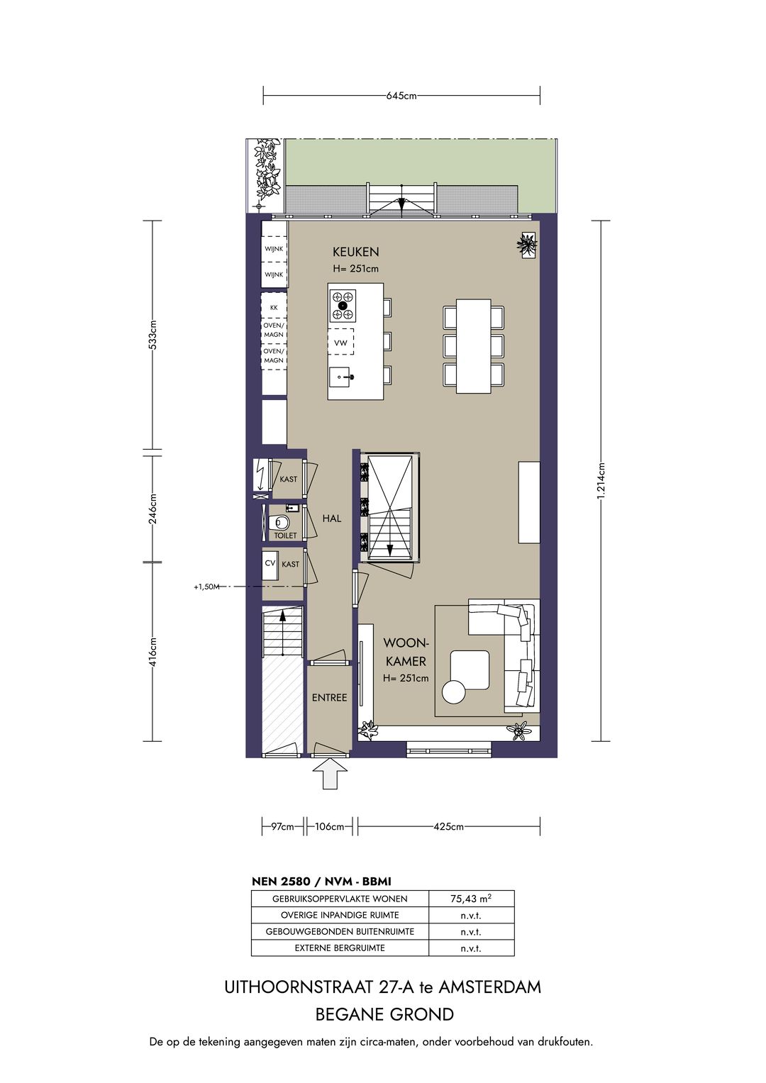 Foto 53 van Uithoornstraat 27-H
