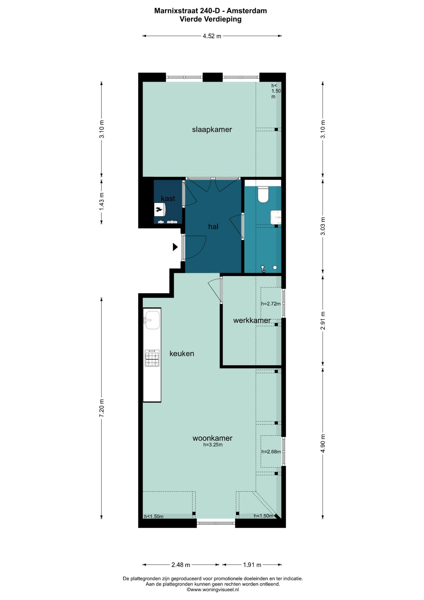 Marnixstraat 240-D Amsterdam - Ansicht 5