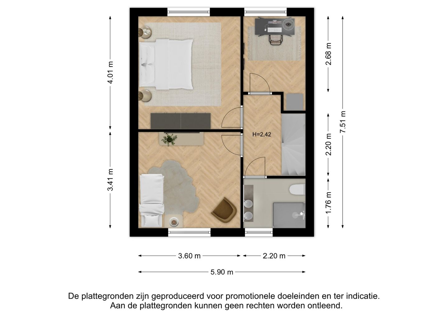 Foto 50 van Pomeranusstraat 1
