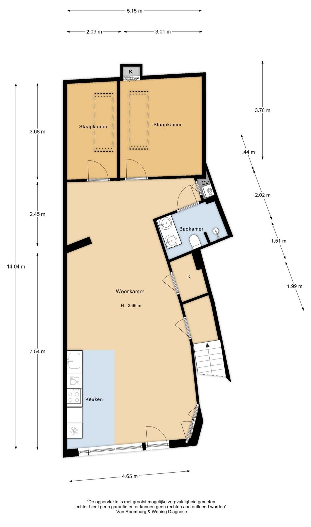 Foto 18 van Zandstraat 28-H