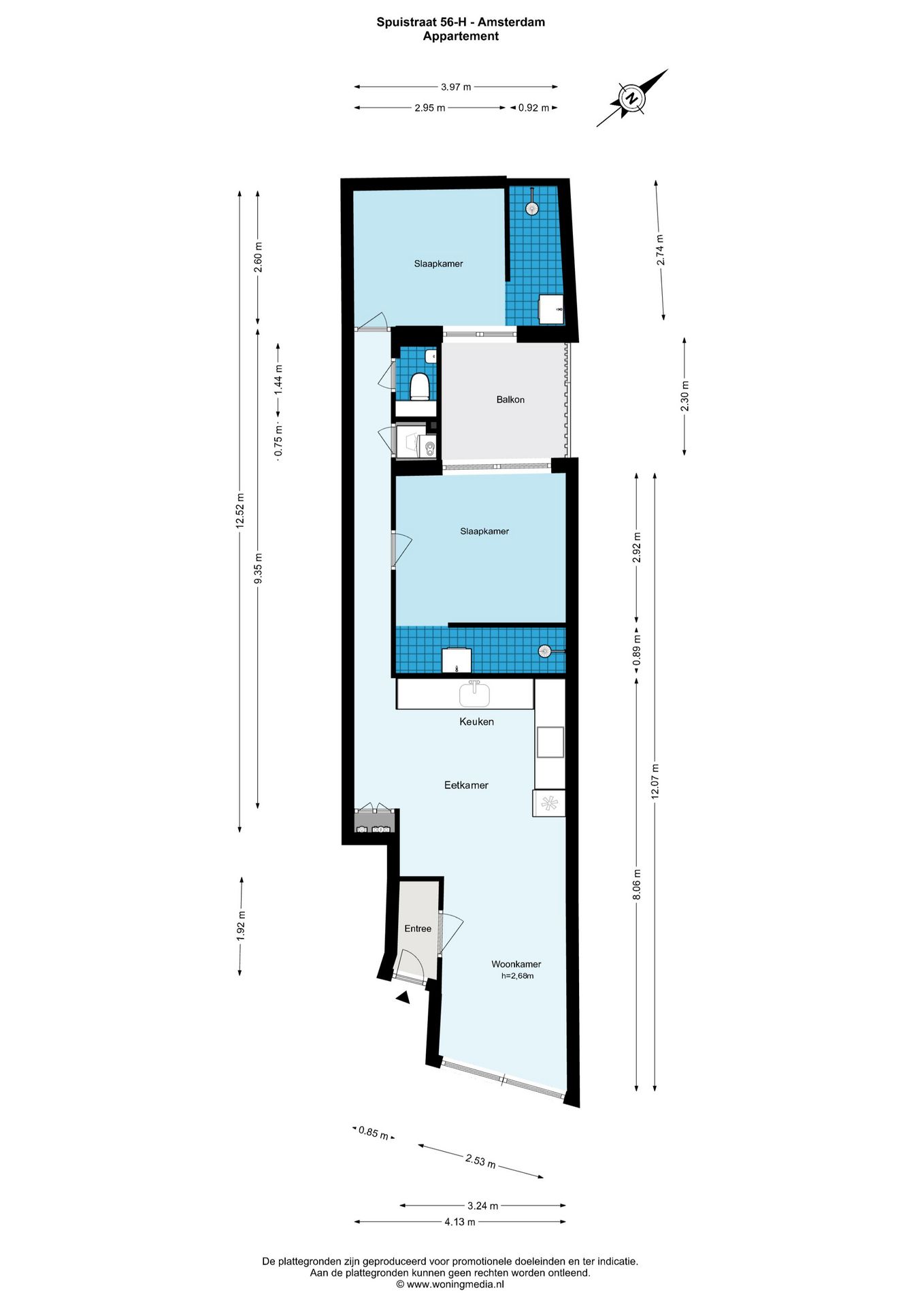 Foto 18 van Spuistraat 56-H