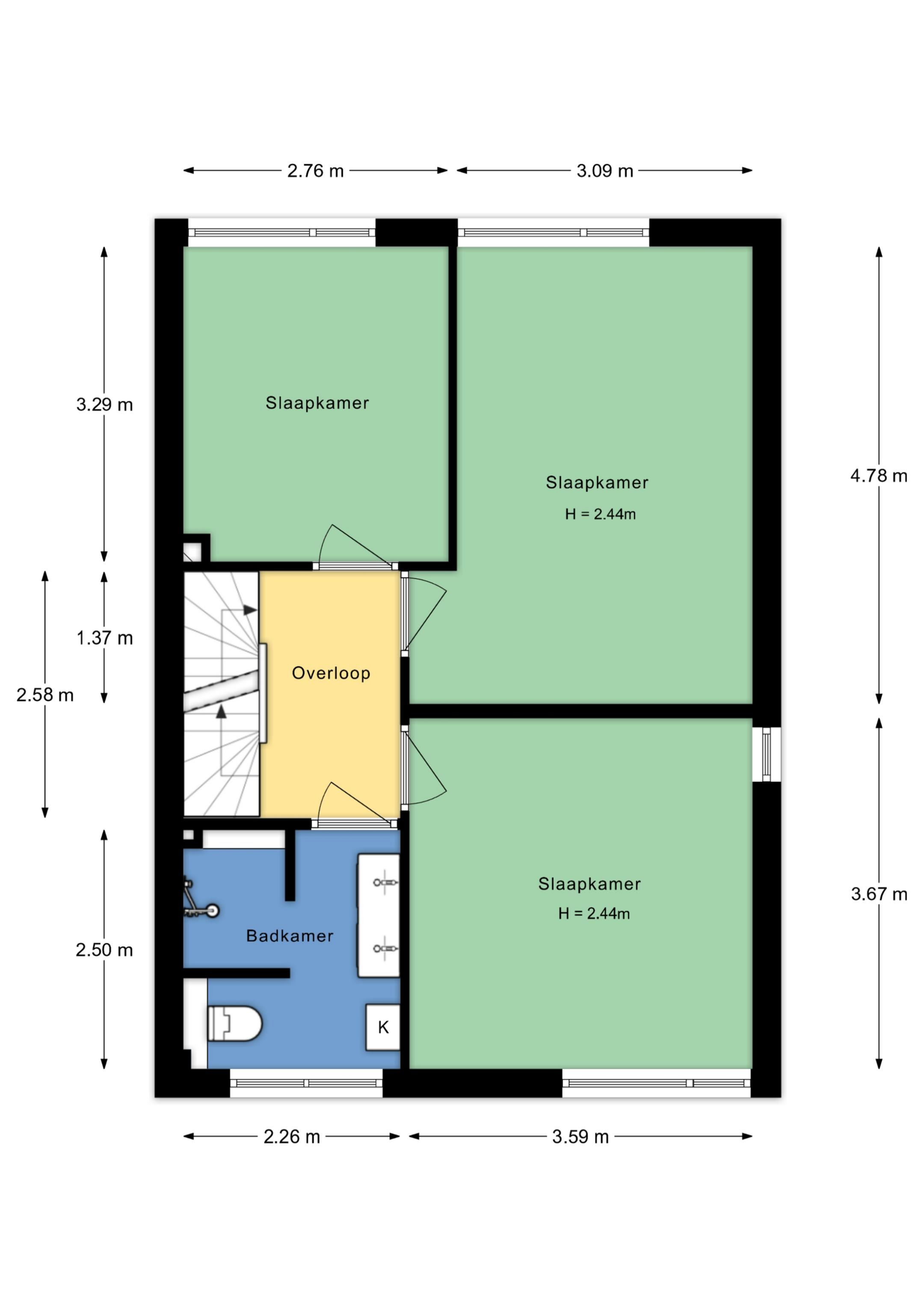 Foto 48 van Voltairestraat 43