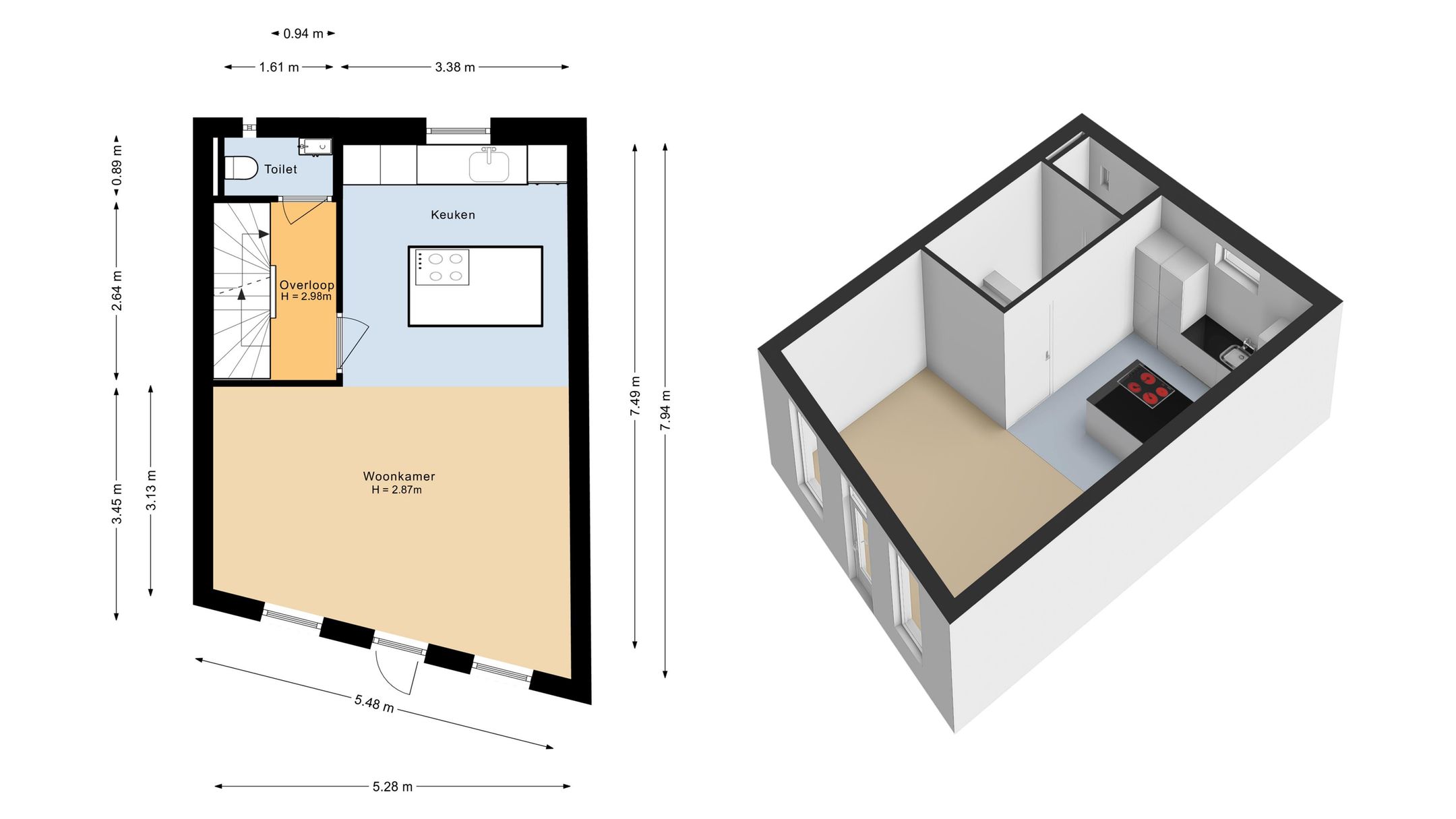 Foto 42 van Willem van Hillegaersbergstraat 64-B