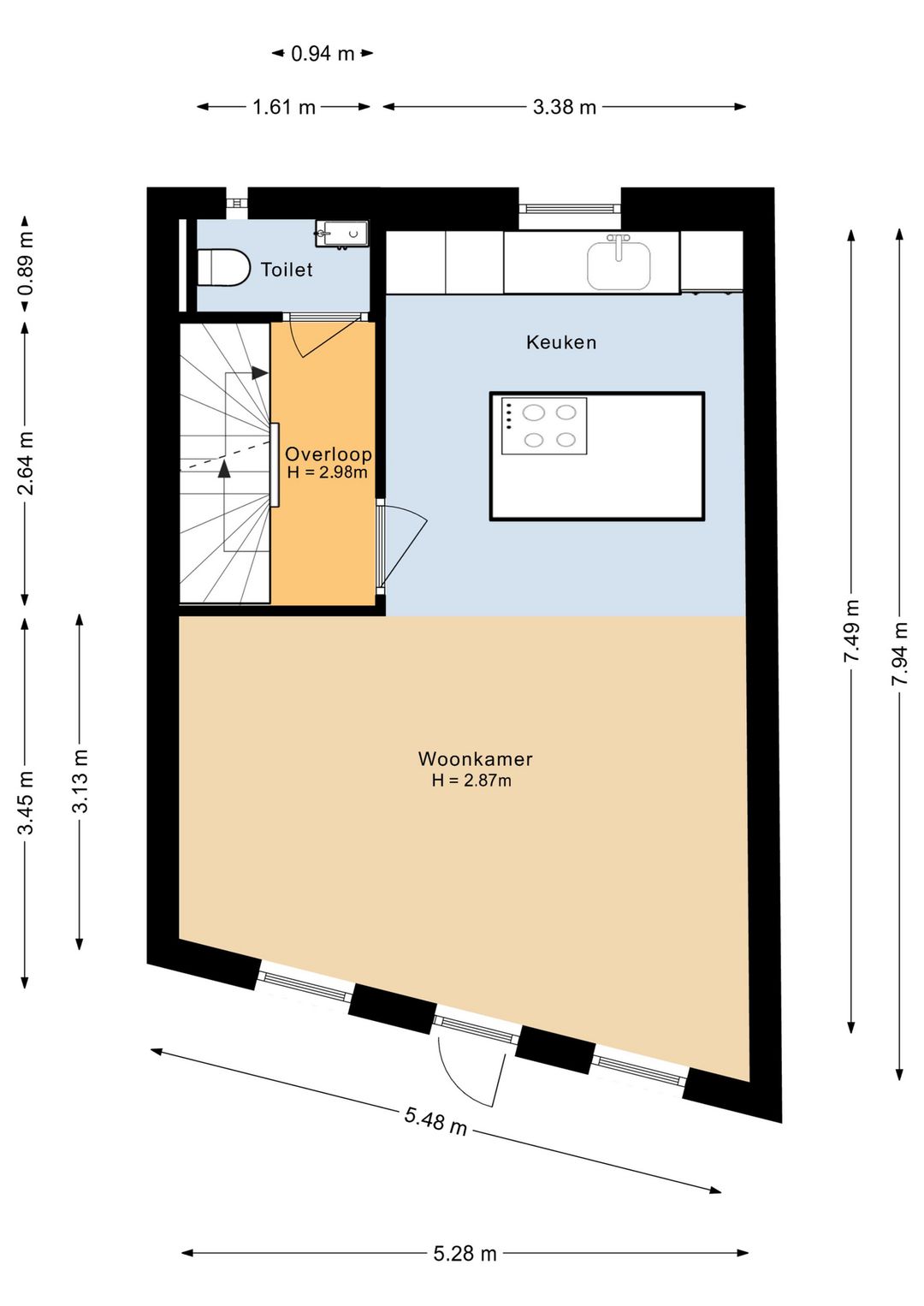 Foto 46 van Willem van Hillegaersbergstraat 64-B