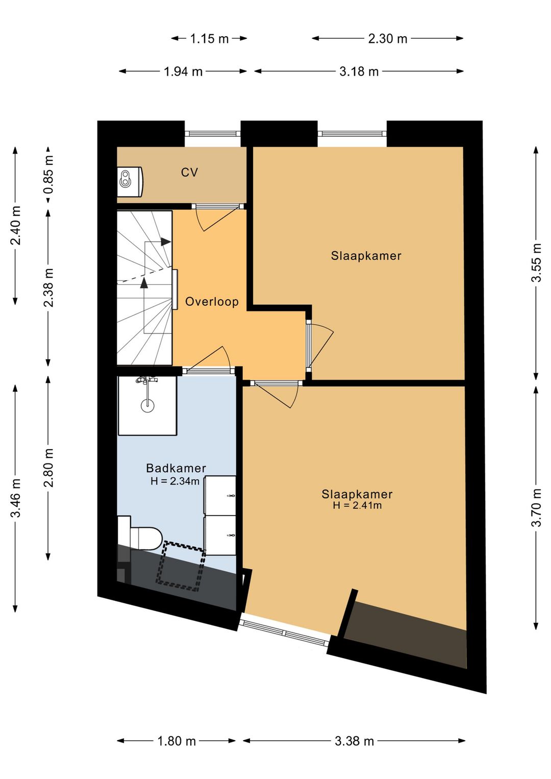Foto 47 van Willem van Hillegaersbergstraat 64-B