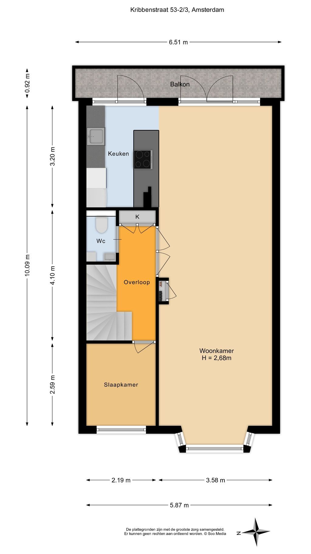 Foto 21 van Kribbestraat 53-2