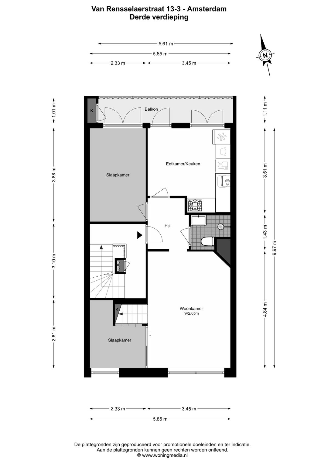 Foto 31 van Van Rensselaerstraat 13-3