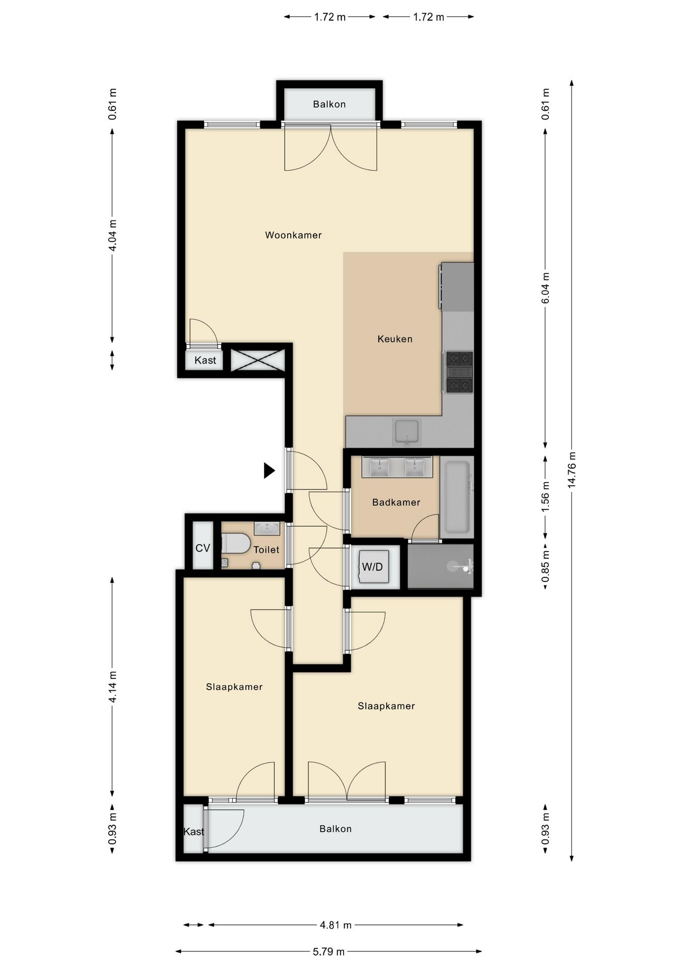 Foto 18 van Linnaeusstraat 59-2
