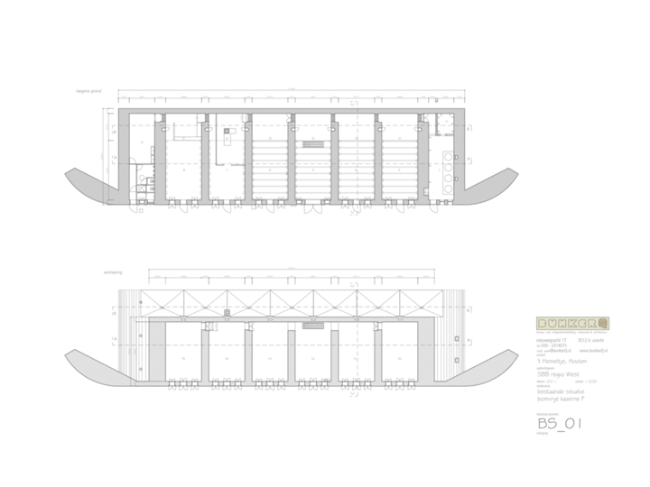 Begane grond + 1e verdieping