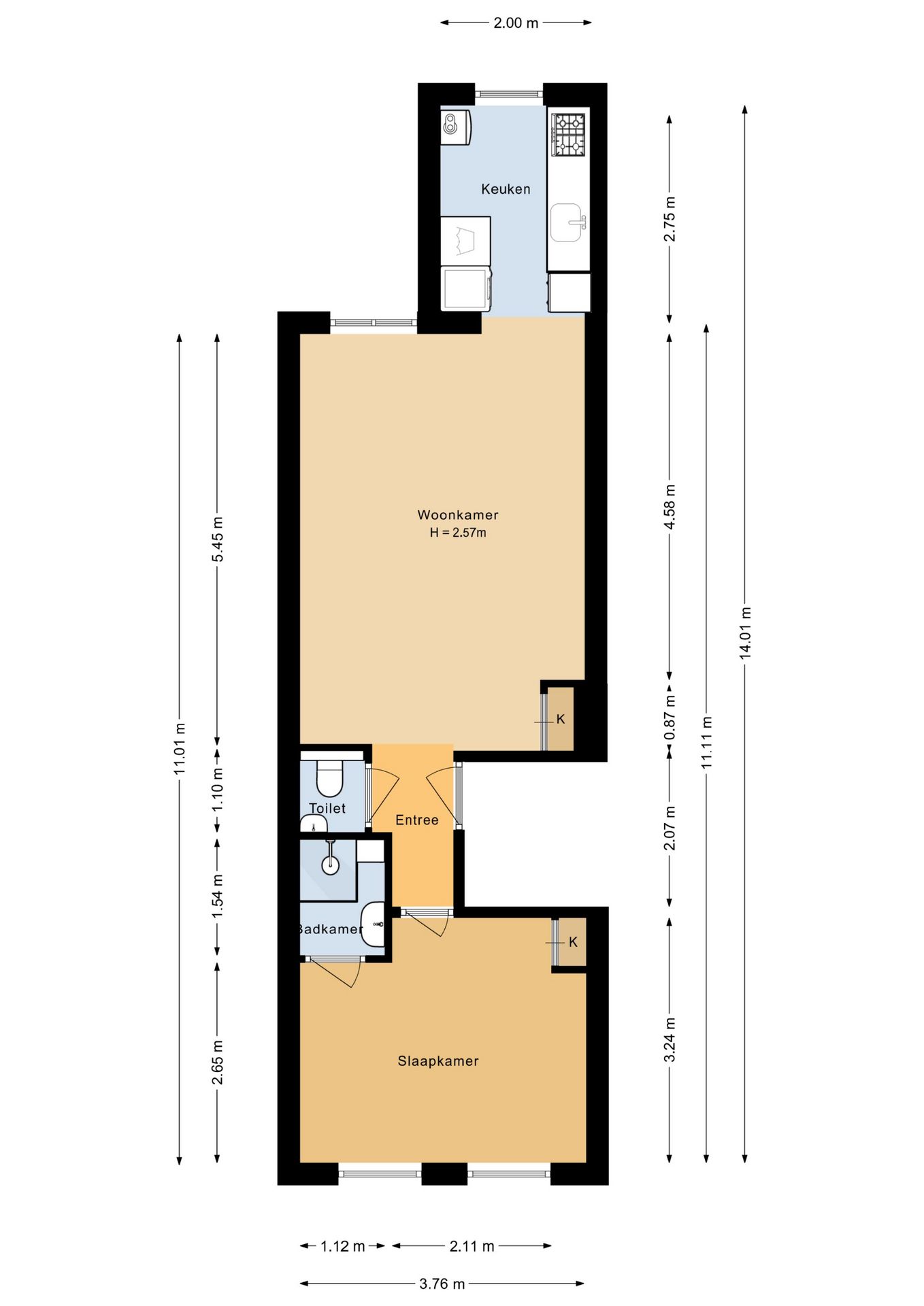 Foto 21 van Da Costastraat 63-3