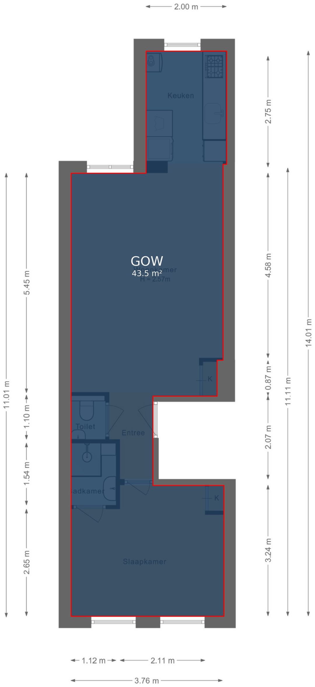 Foto 23 van Da Costastraat 63-3
