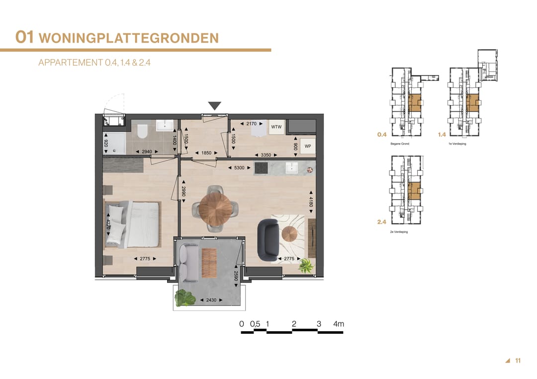 Photo 2 of Appartement (Bouwnr. 0.4)