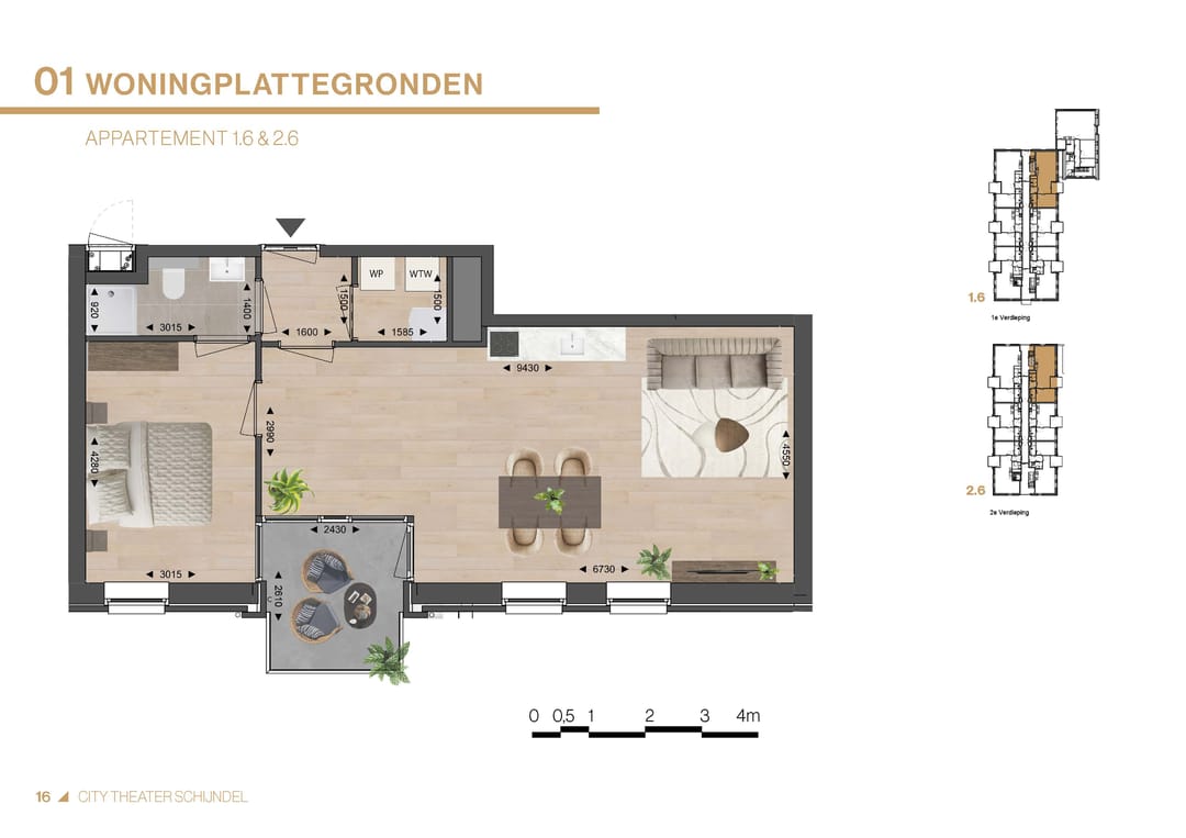 Photo 2 of Appartement (Bouwnr. 1.6)