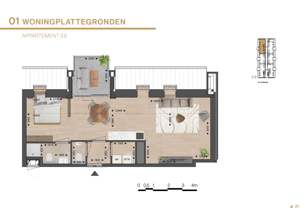 Photo 2 of Appartement (Bouwnr. 3.5)