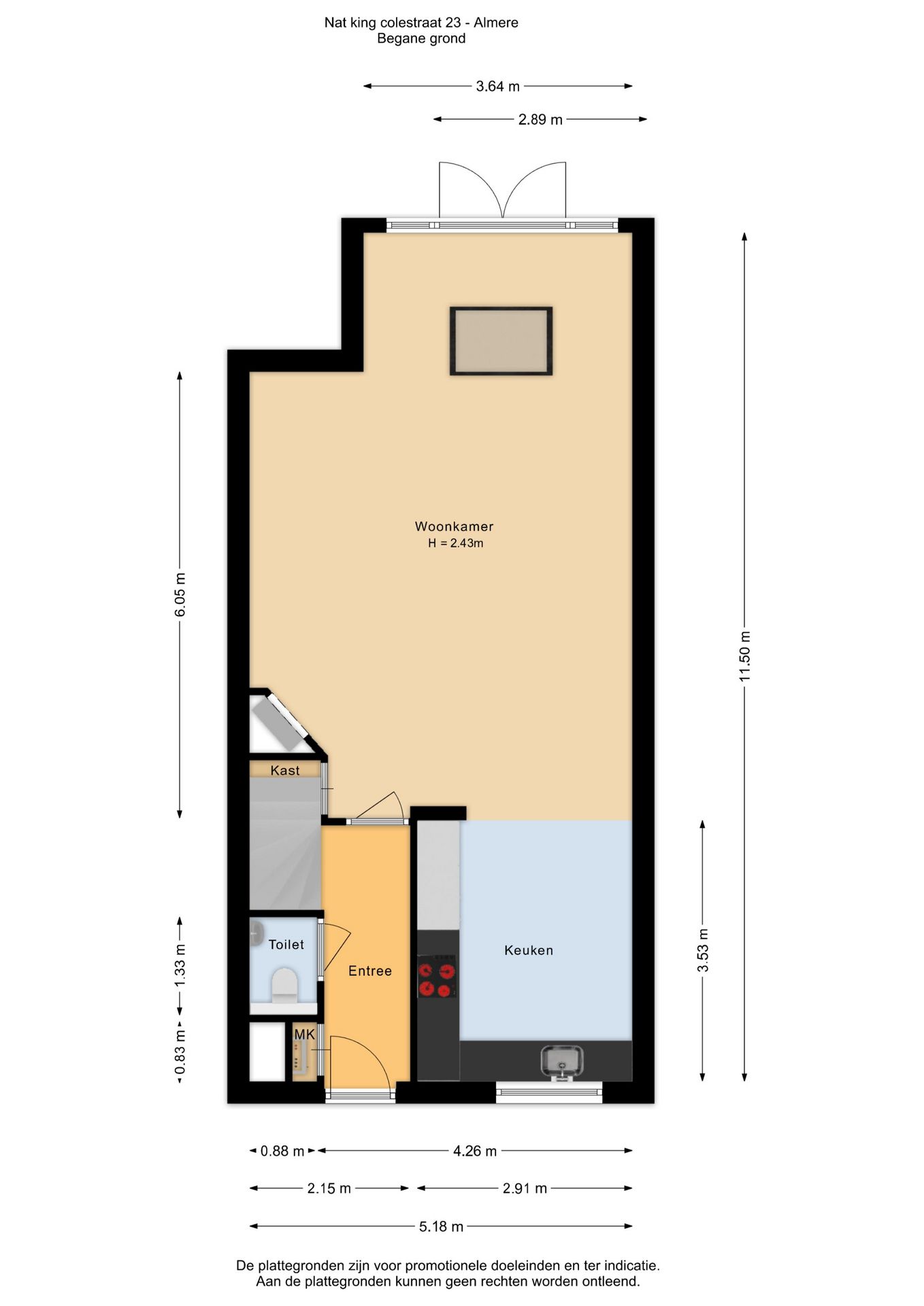 Foto 36 van Nat King Colestraat 23