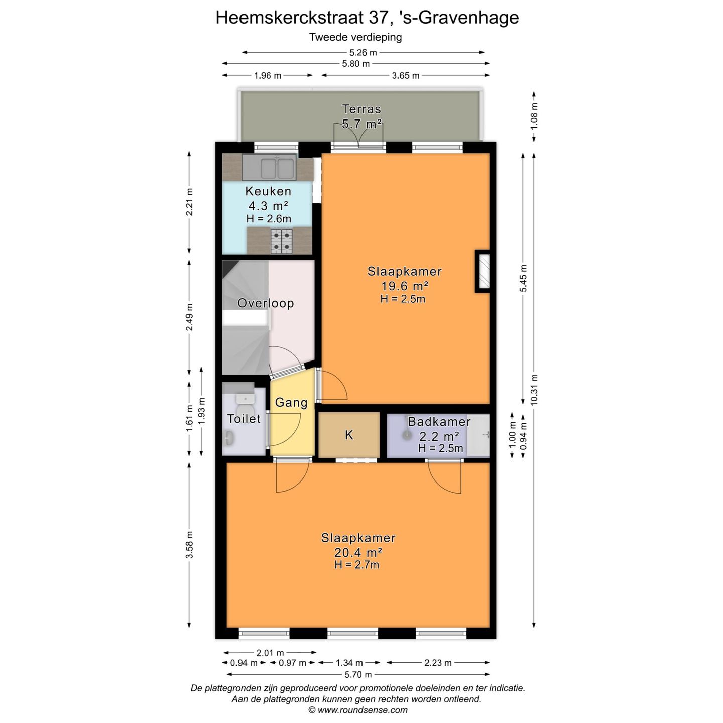 Foto 40 van Heemskerckstraat 37