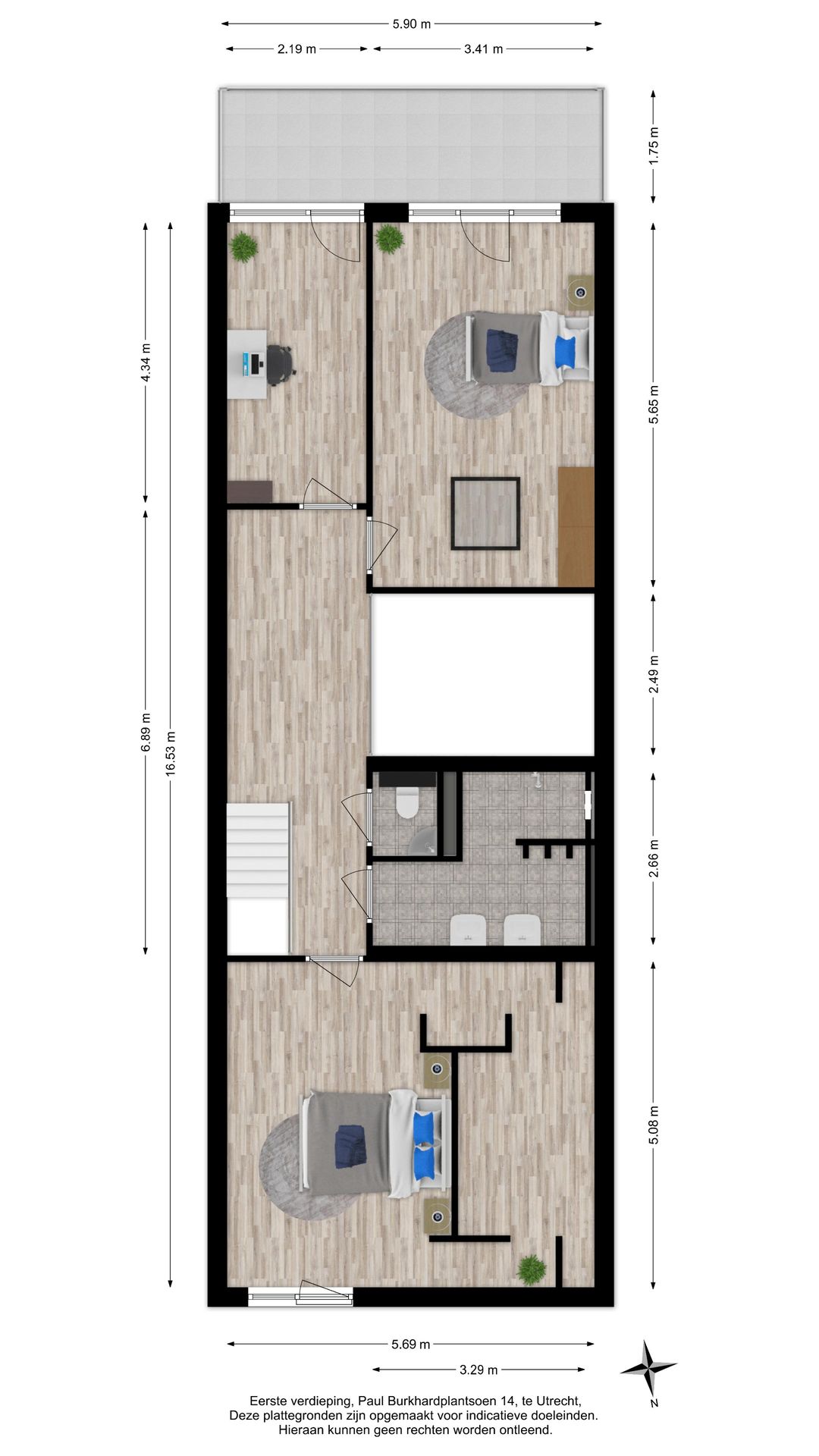 Foto 91 van Paul Burkhardplantsoen 14