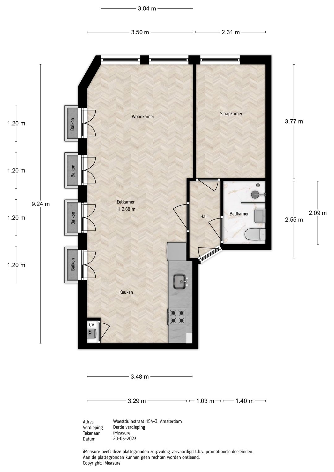 Photo 23 of Woestduinstraat 154-3
