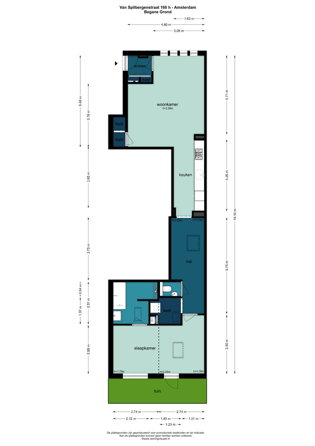 Foto 33 van Van Spilbergenstraat 160-H