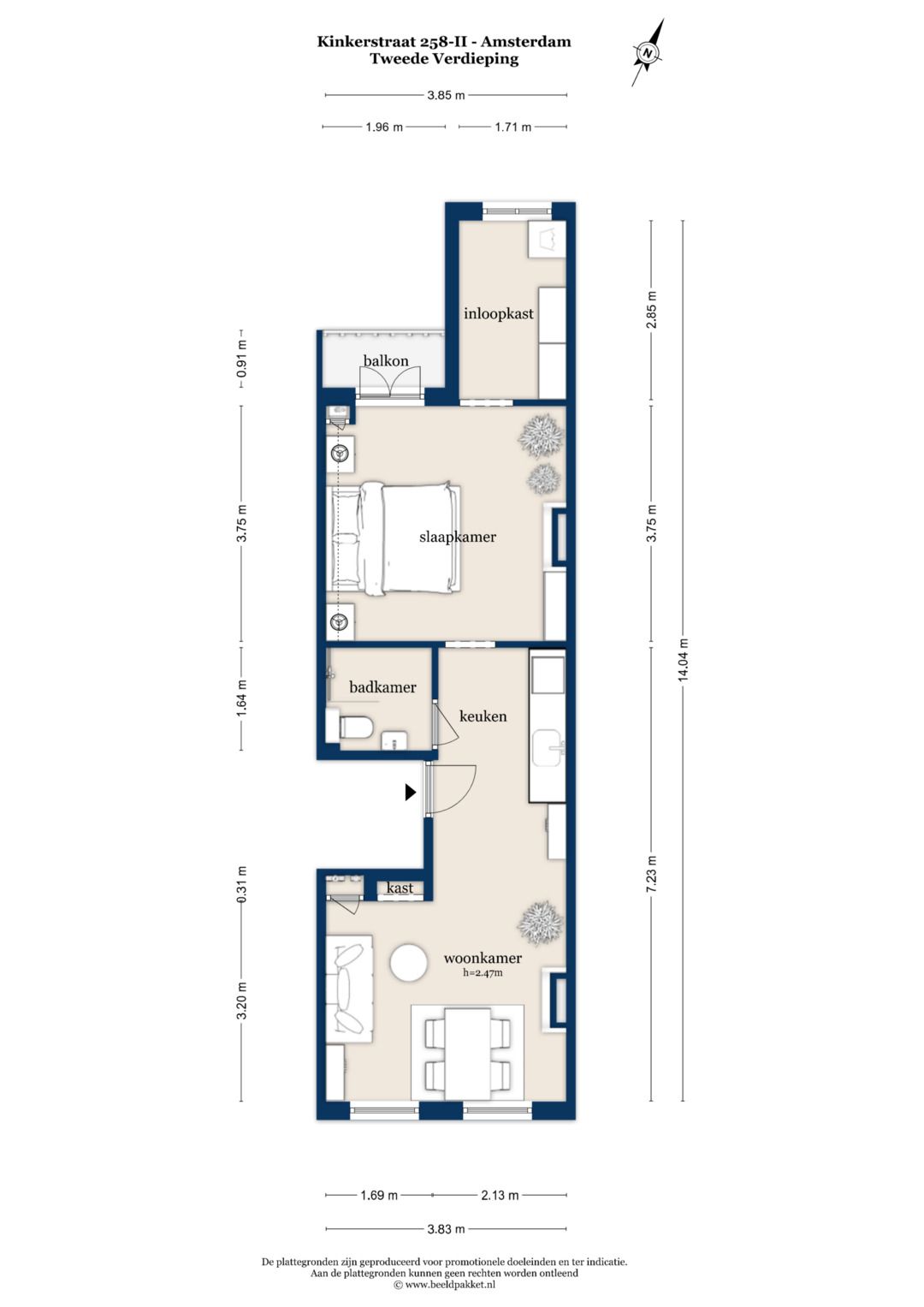 Foto 35 van Kinkerstraat 258-2