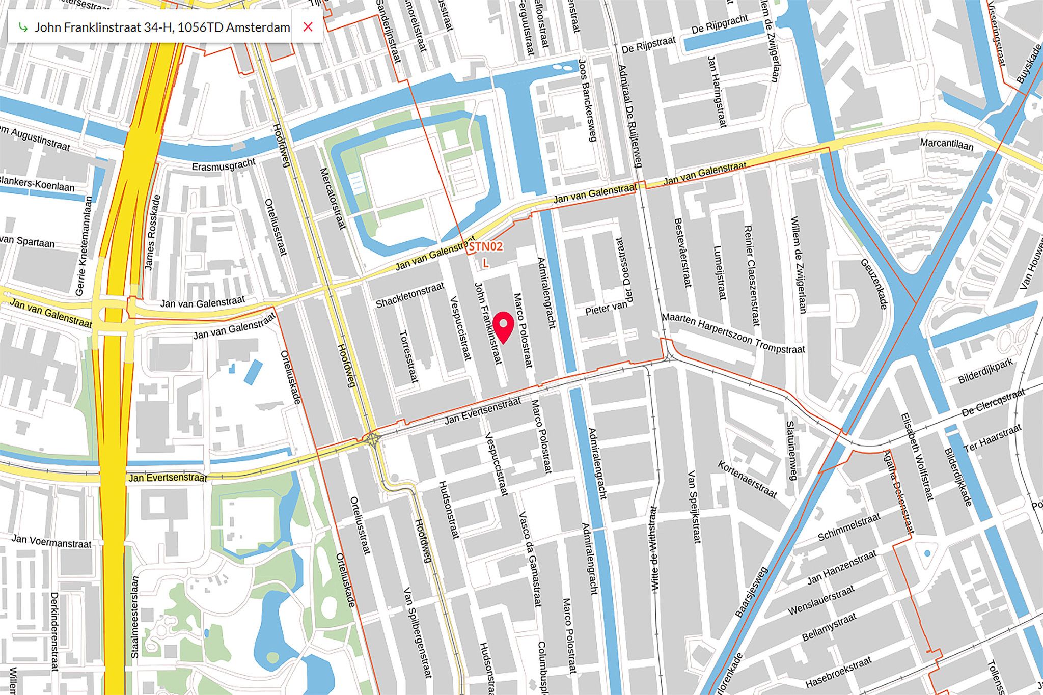 Photo 30 of John Franklinstraat 34-H