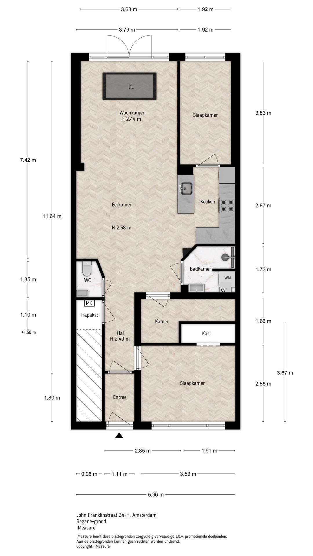 Photo 31 of John Franklinstraat 34-H