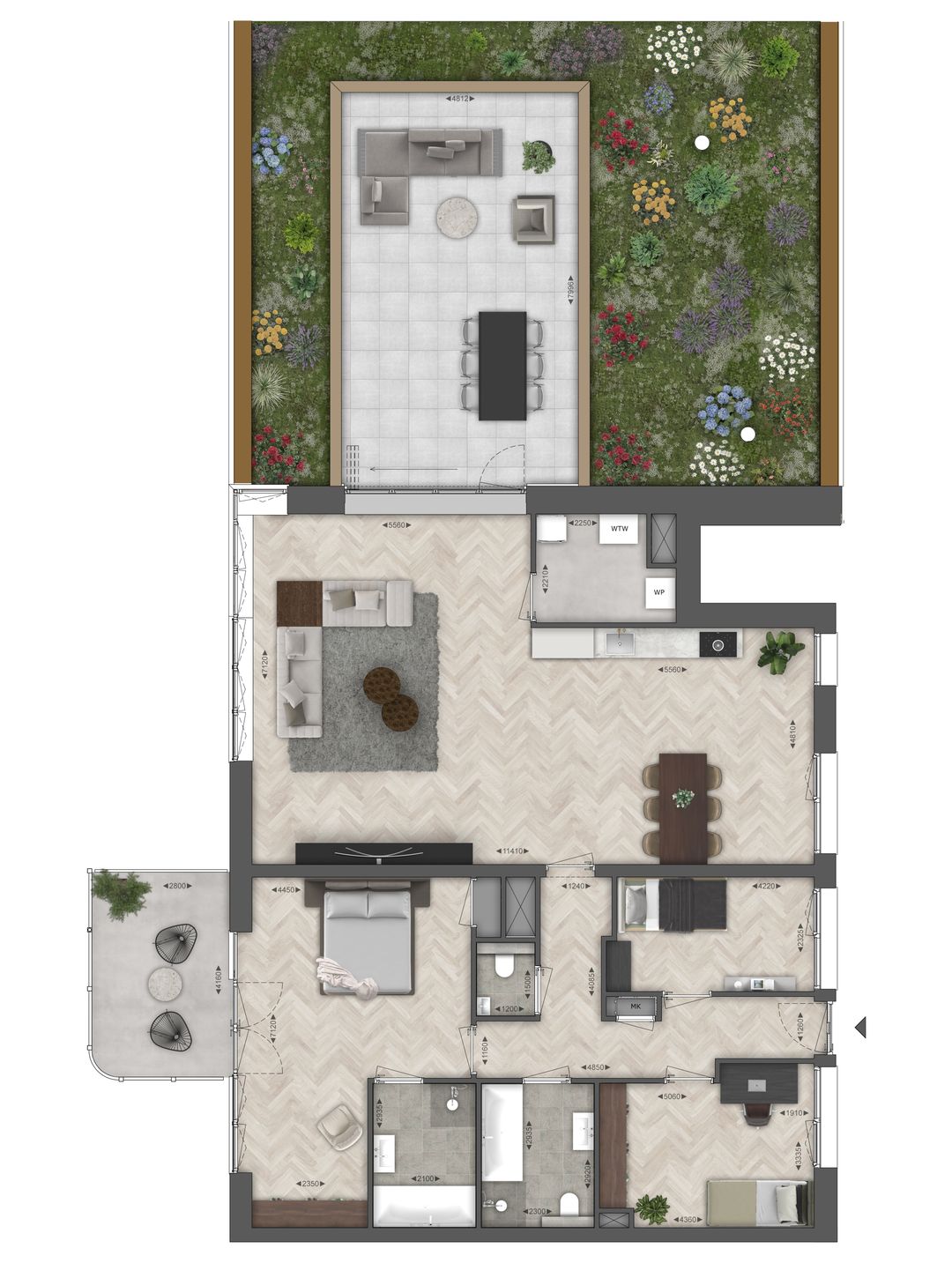 Foto 7 van Penthouse Extravaganza (Bouwnr. 6.01)