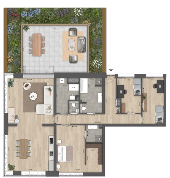 Foto 5 van Penthouse Extravaganza (Bouwnr. 7.01)