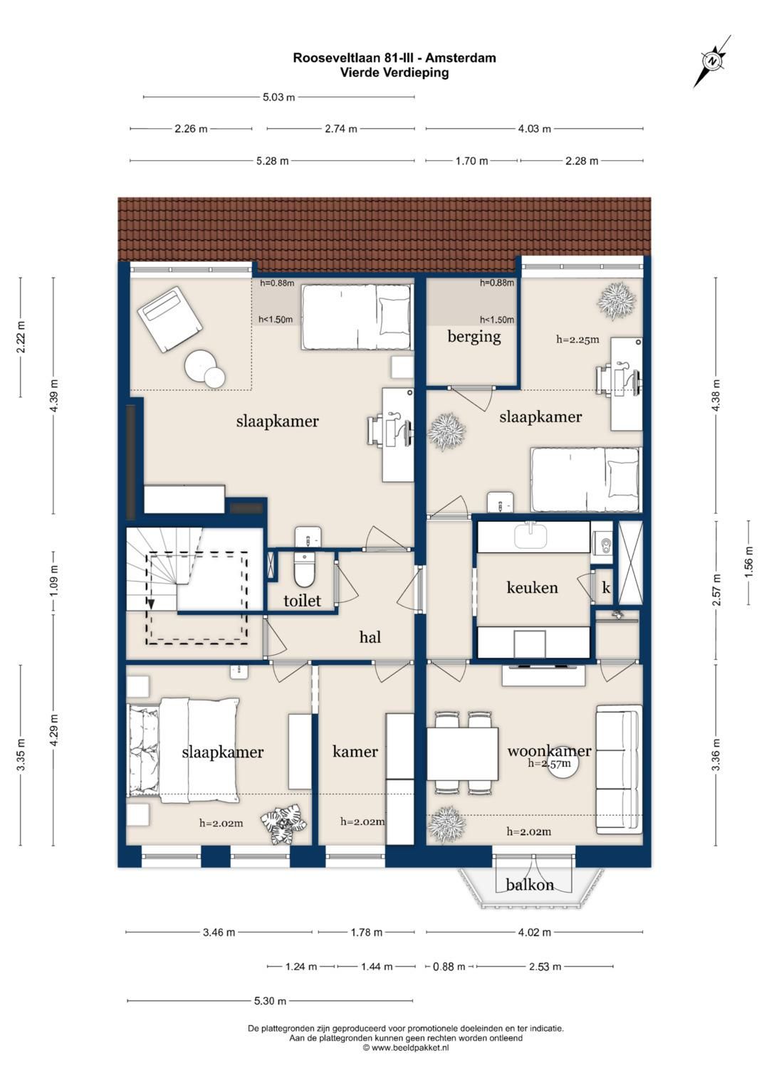 Foto 39 van Rooseveltlaan 81-3