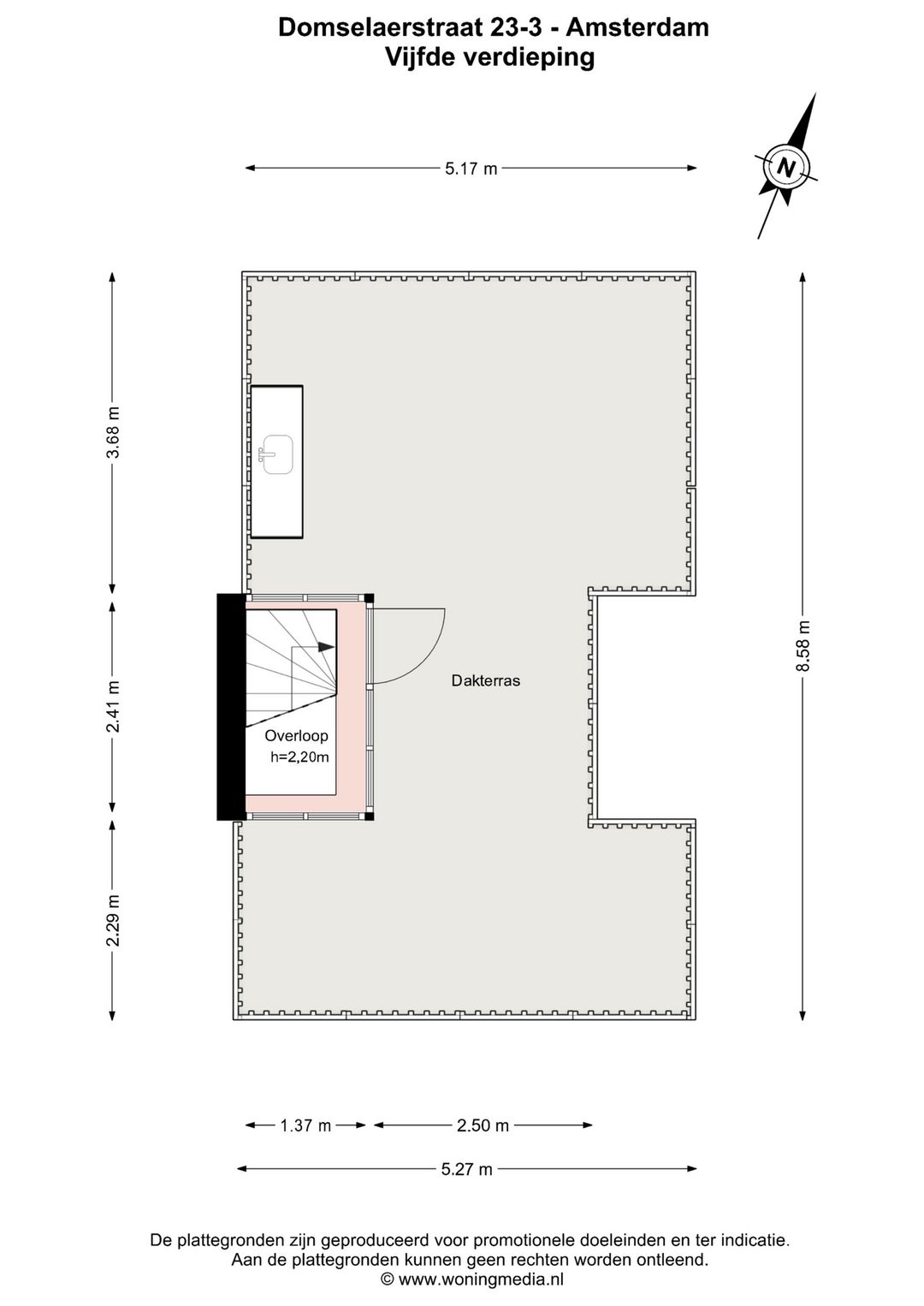 Foto 32 van Domselaerstraat 23-3