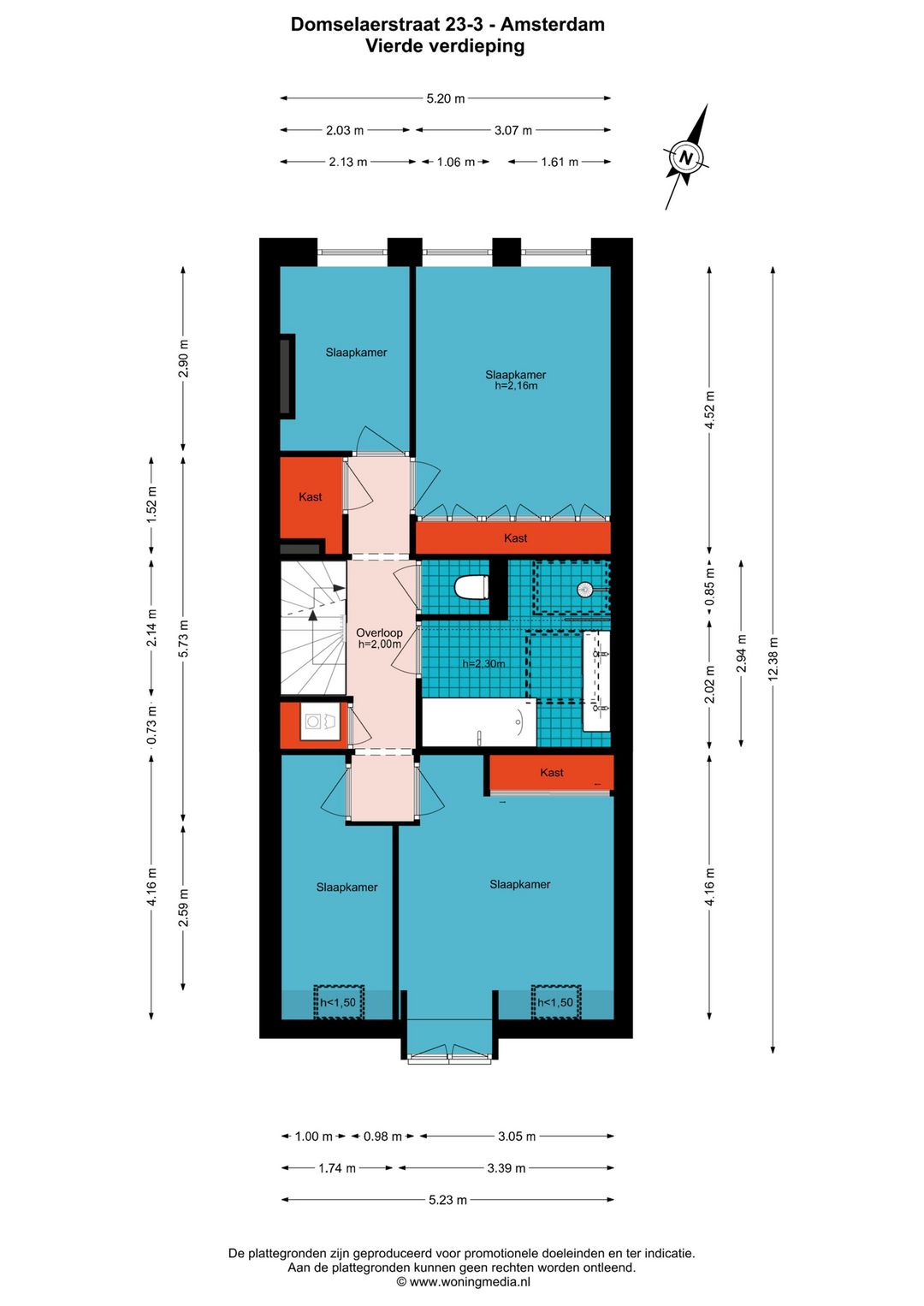 Foto 31 van Domselaerstraat 23-3