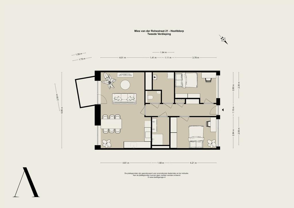 Foto 24 van Mies van der Rohestraat 21