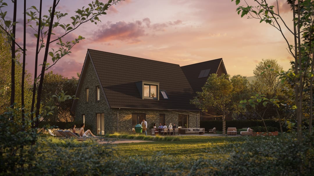 Photo 1 of Bosvilla, type S, Bosrand, fase Kiem (Bouwnr. A.14)