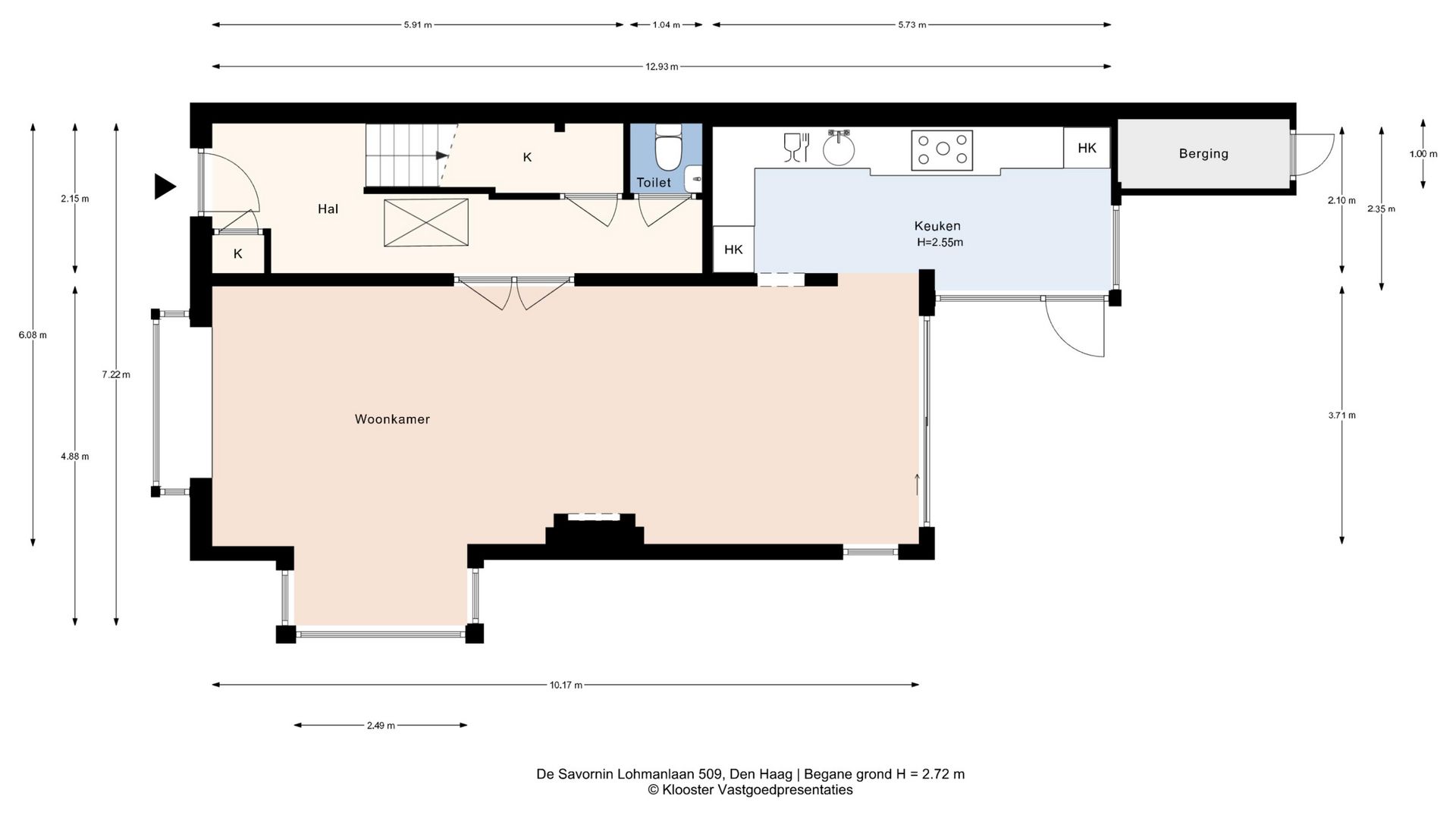 Spacious corner house with dune views and private parking in Vogelwijk — 75