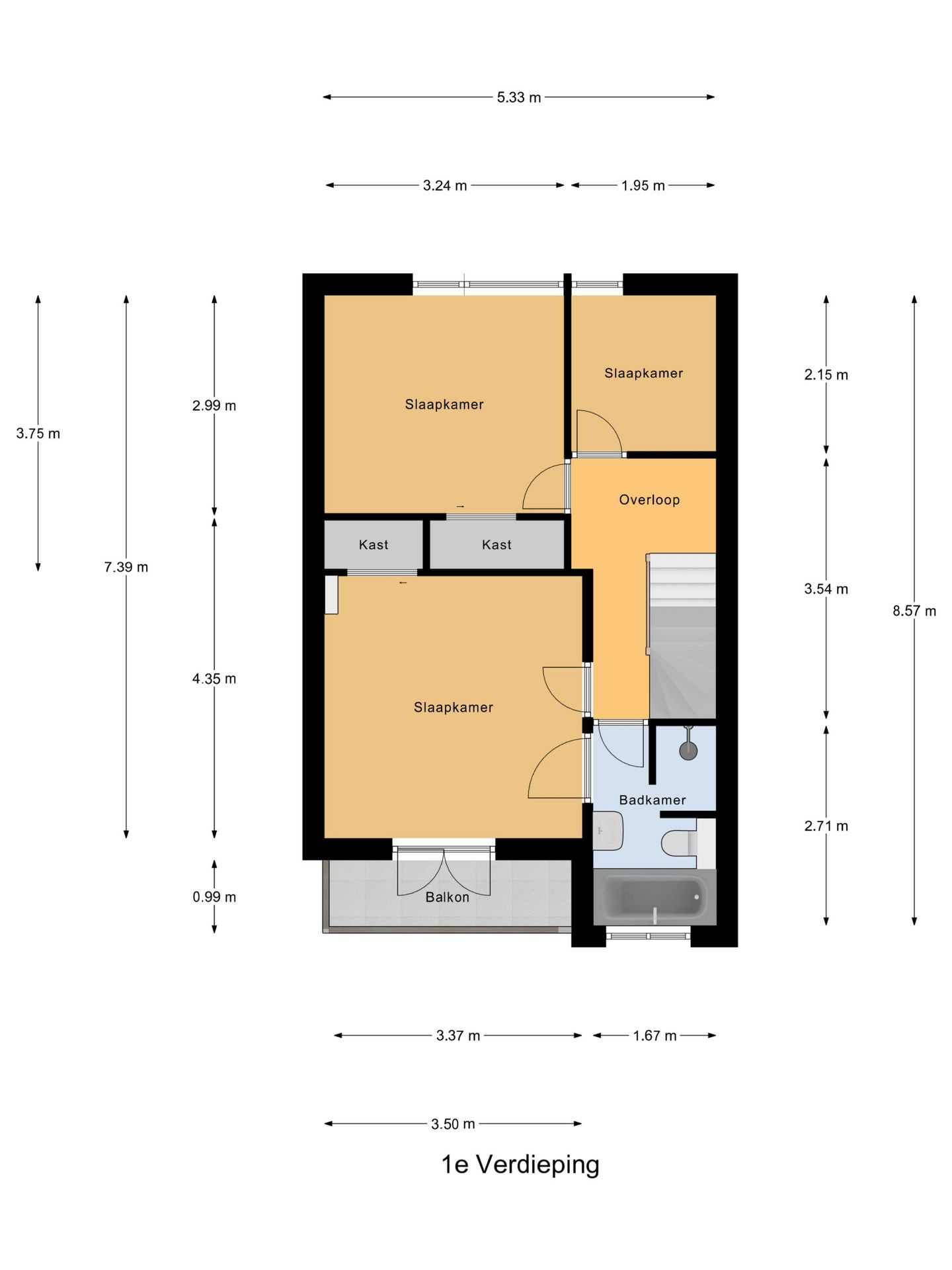 Foto 35 van van Baerlestraat 24
