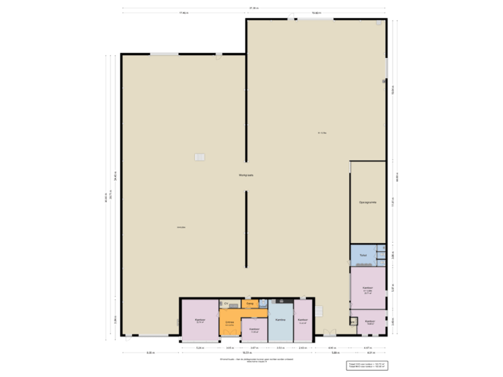 Begane grond _w_ kantoor sqm_