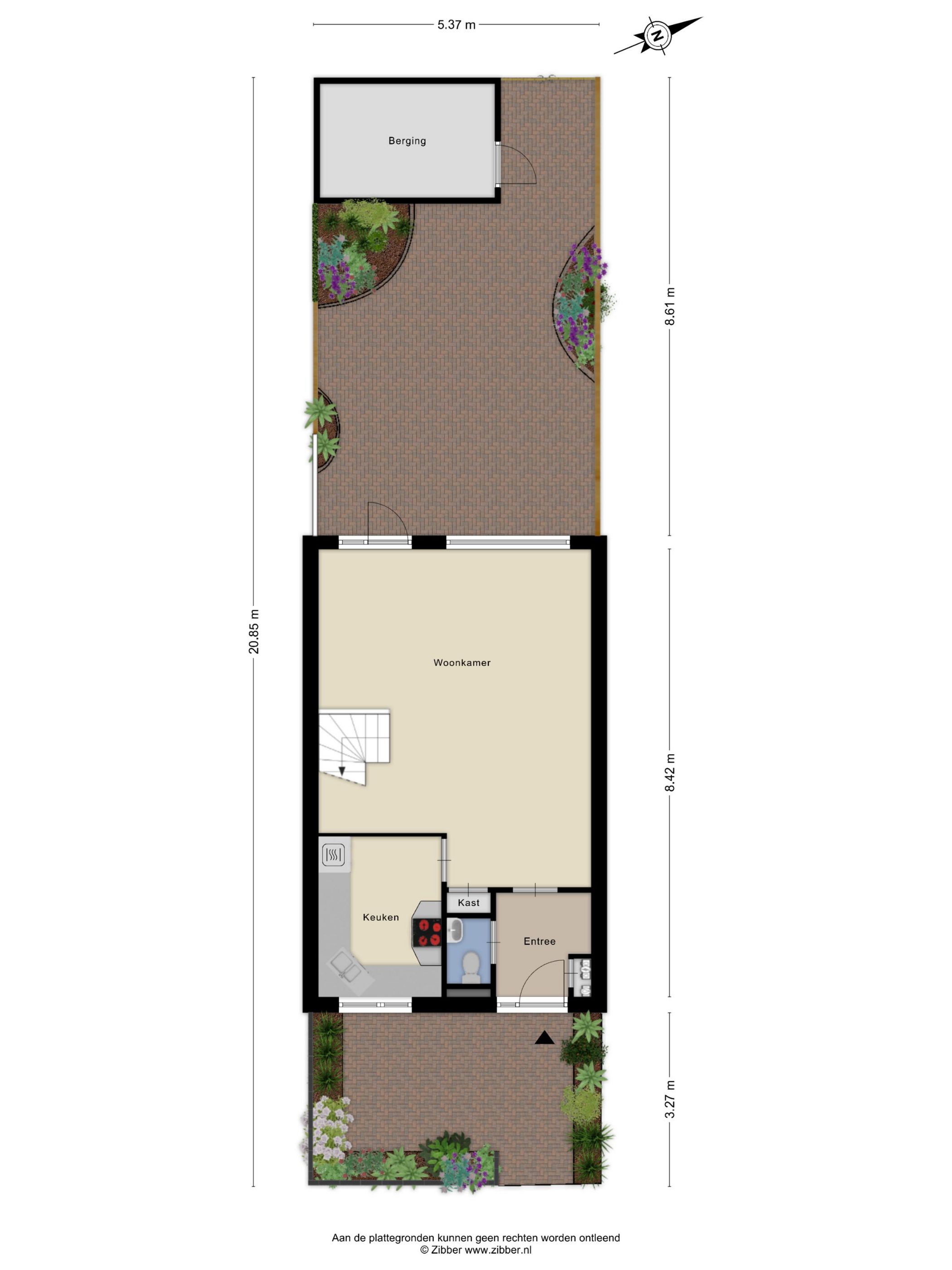 Spacious 5-Room Terraced House with Dormer Window in Green Surroundings — 33
