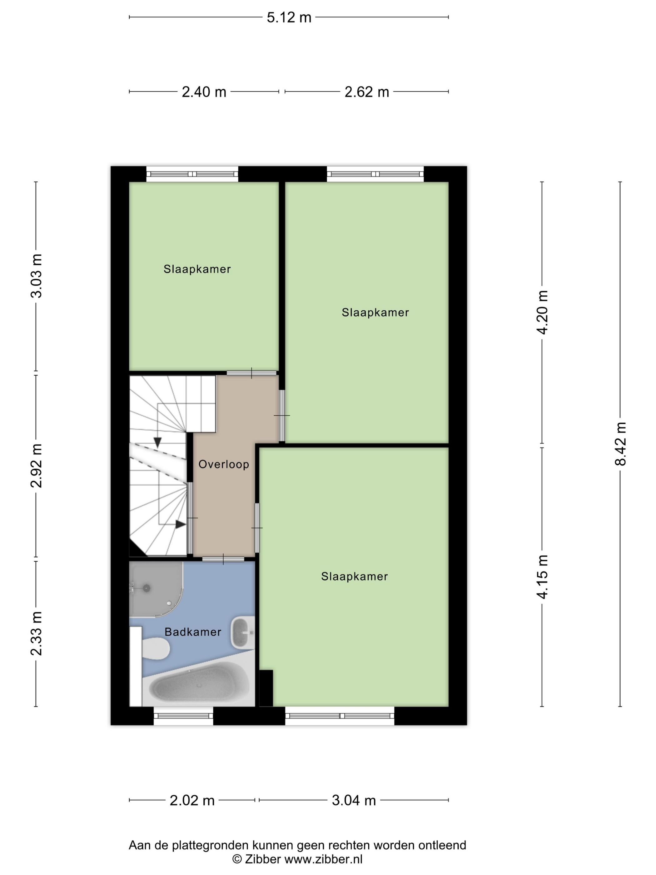 Spacious 5-Room Terraced House with Dormer Window in Green Surroundings — 36