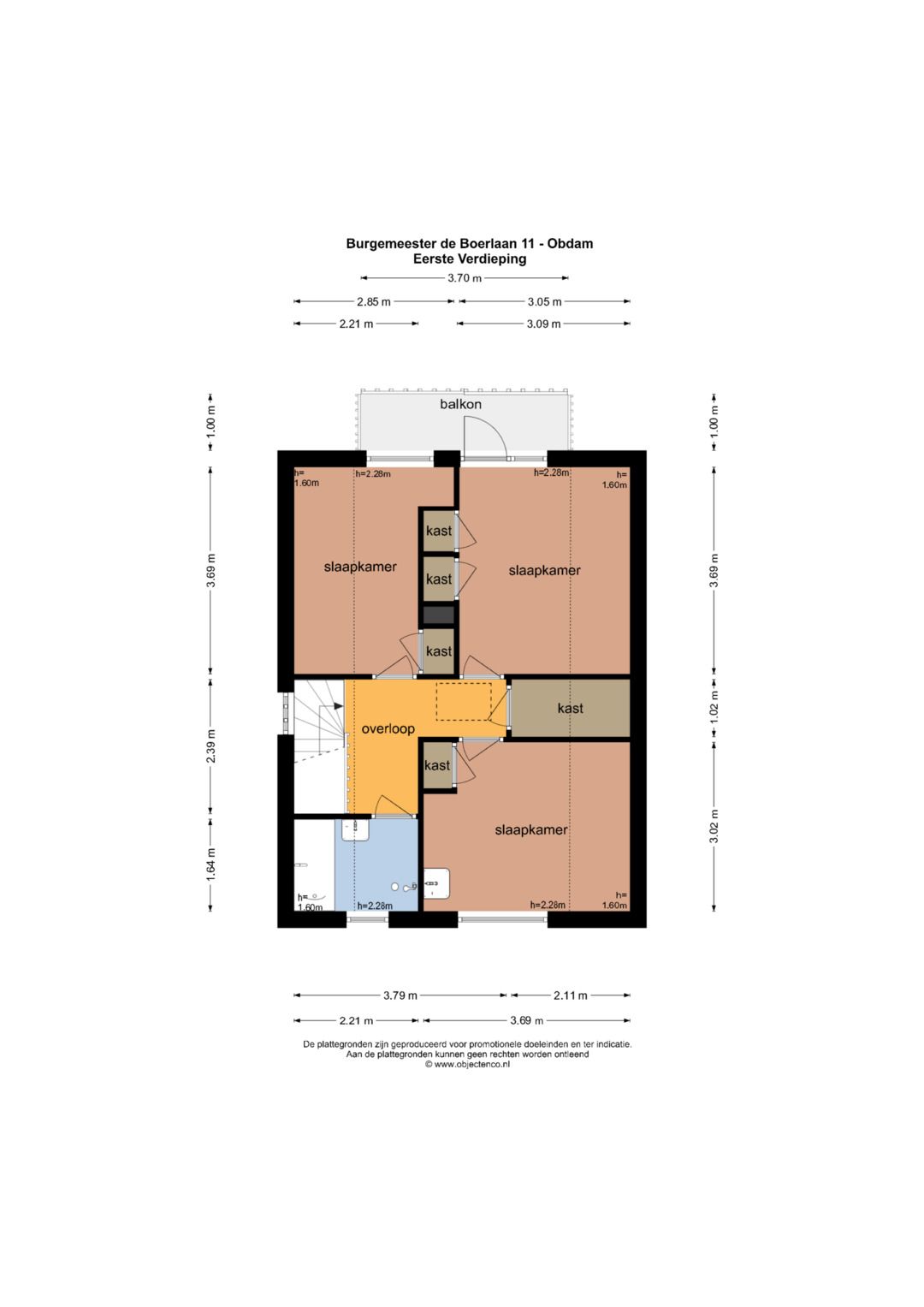 Foto 98 van Burgemeester de Boerlaan 11