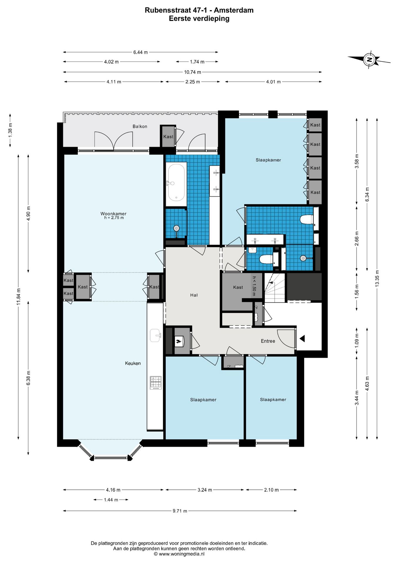 Foto 42 van Rubensstraat 47-A