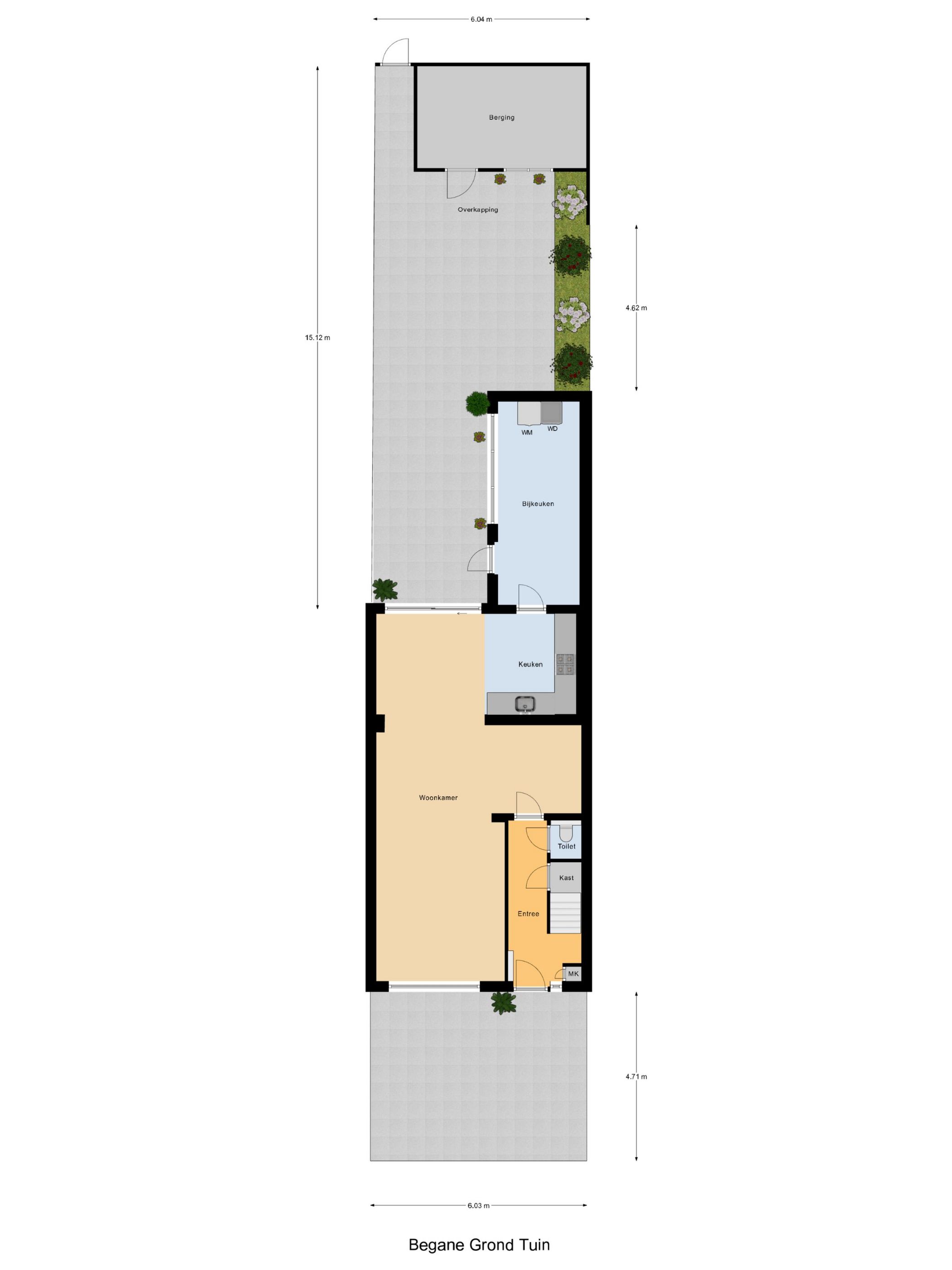 Spacious Extended Terraced Home with 4 Bedrooms in Vlijmen — 45