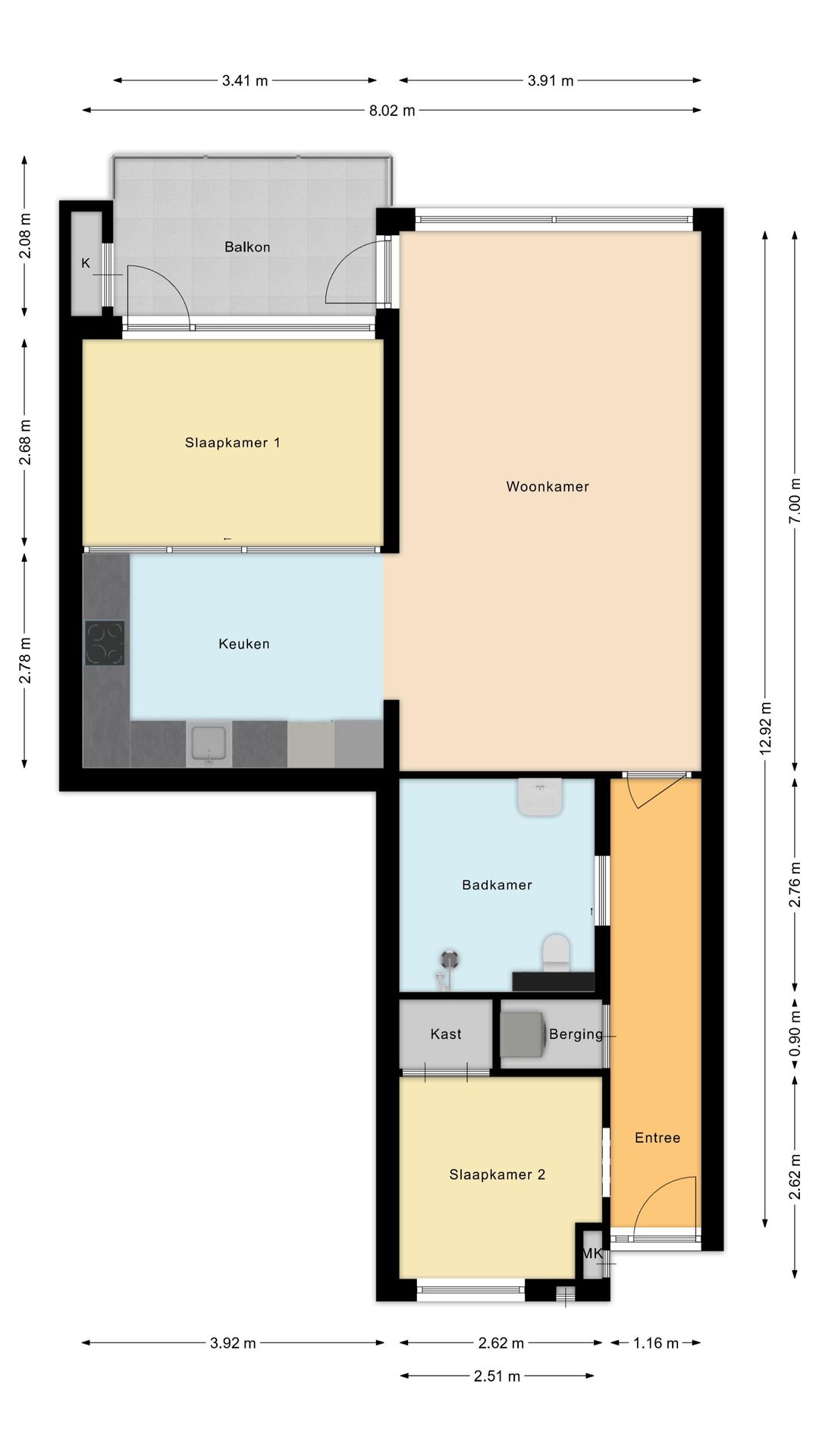 Well-maintained apartment for over-50s in Amstelveen with panoramic view — 36