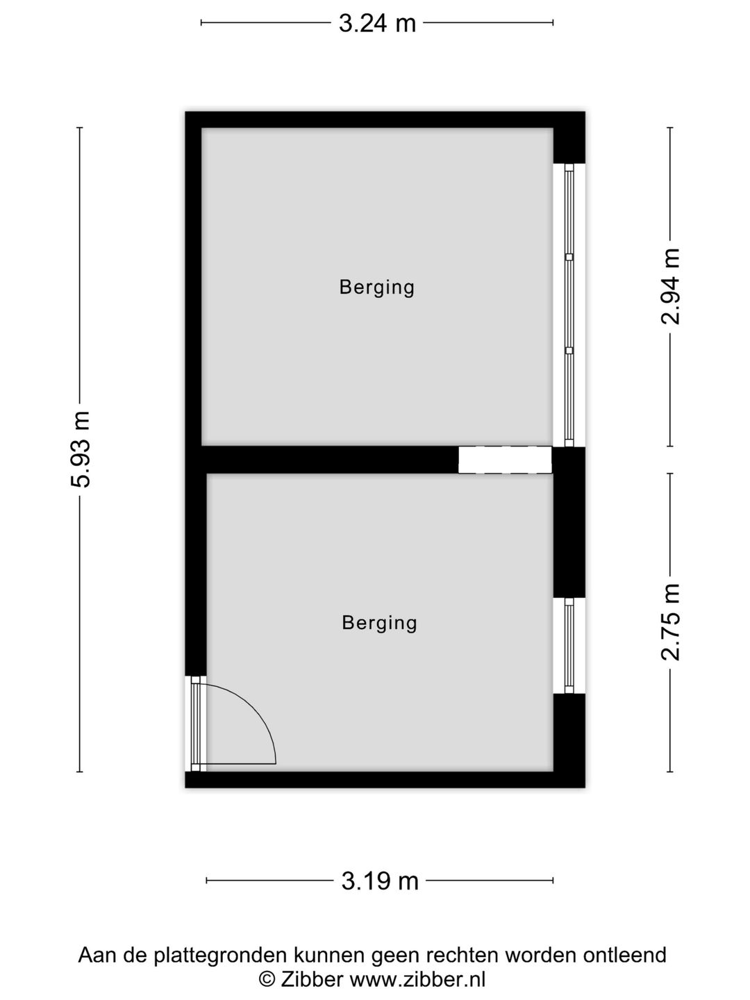Light 3-room apartment with sunny balcony and large storage in Leiden Fortuinwijk — 26