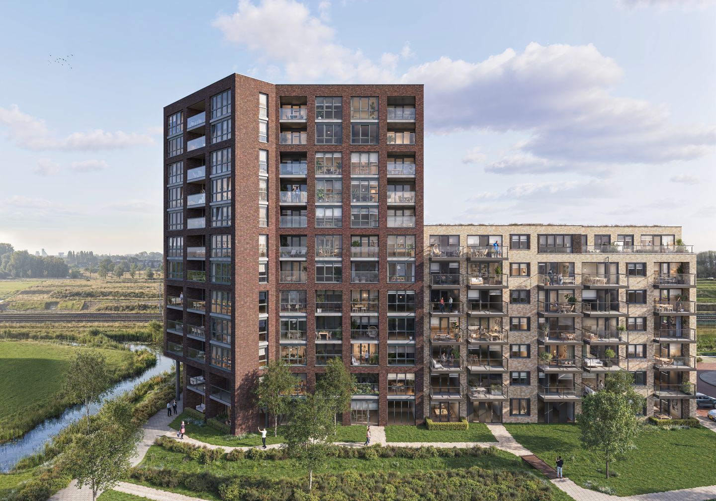 Foto 4 van Tweekamer appartement (Bouwnr. bnr 29)