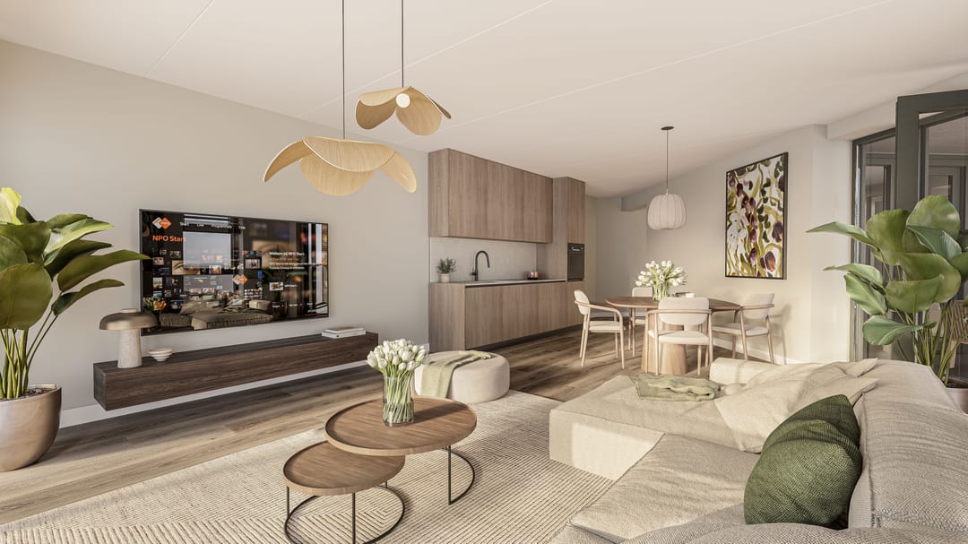 Foto 8 van Tweekamer appartement (Bouwnr. bnr 29)